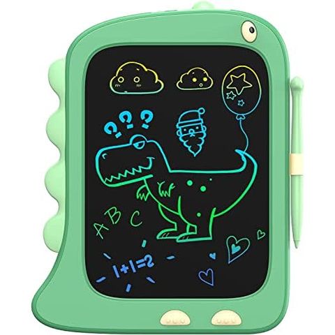 ORSEN 8.5 Inch Dinosaur LCD Doodle Board, Green